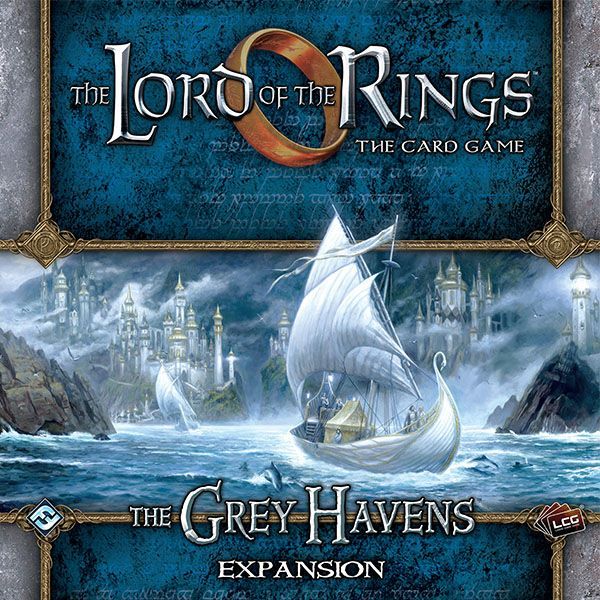 Portada de El Señor de los Anillos: El Juego de Cartas – Los Puertos Grises