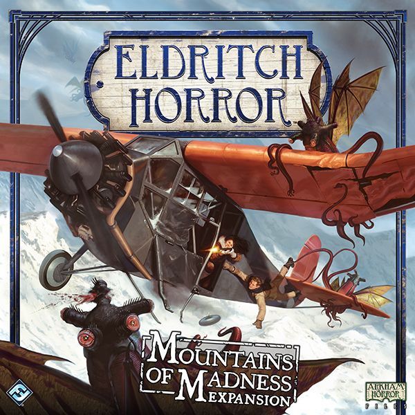 Portada de Eldritch Horror: Las Montañas de la Locura