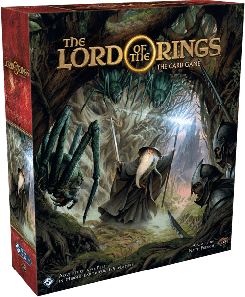 Portada de El Señor de los Anillos: El Juego de Cartas – Caja Básica Ed. Revisada