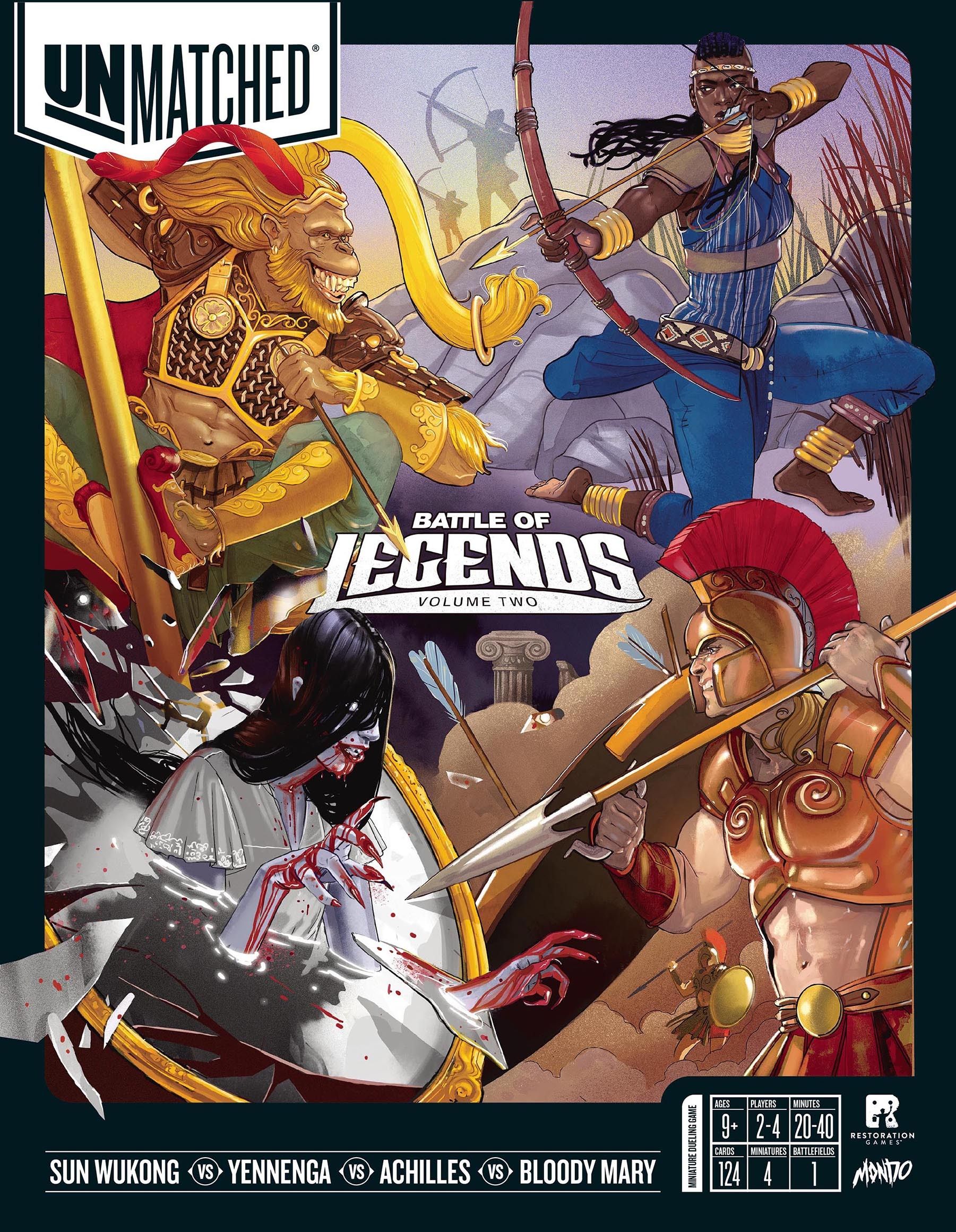 Portada de Unmatched: Battle of Legends Volumen Dos