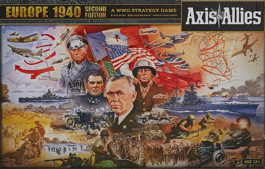 Portada de Axis & Allies Europe 1940