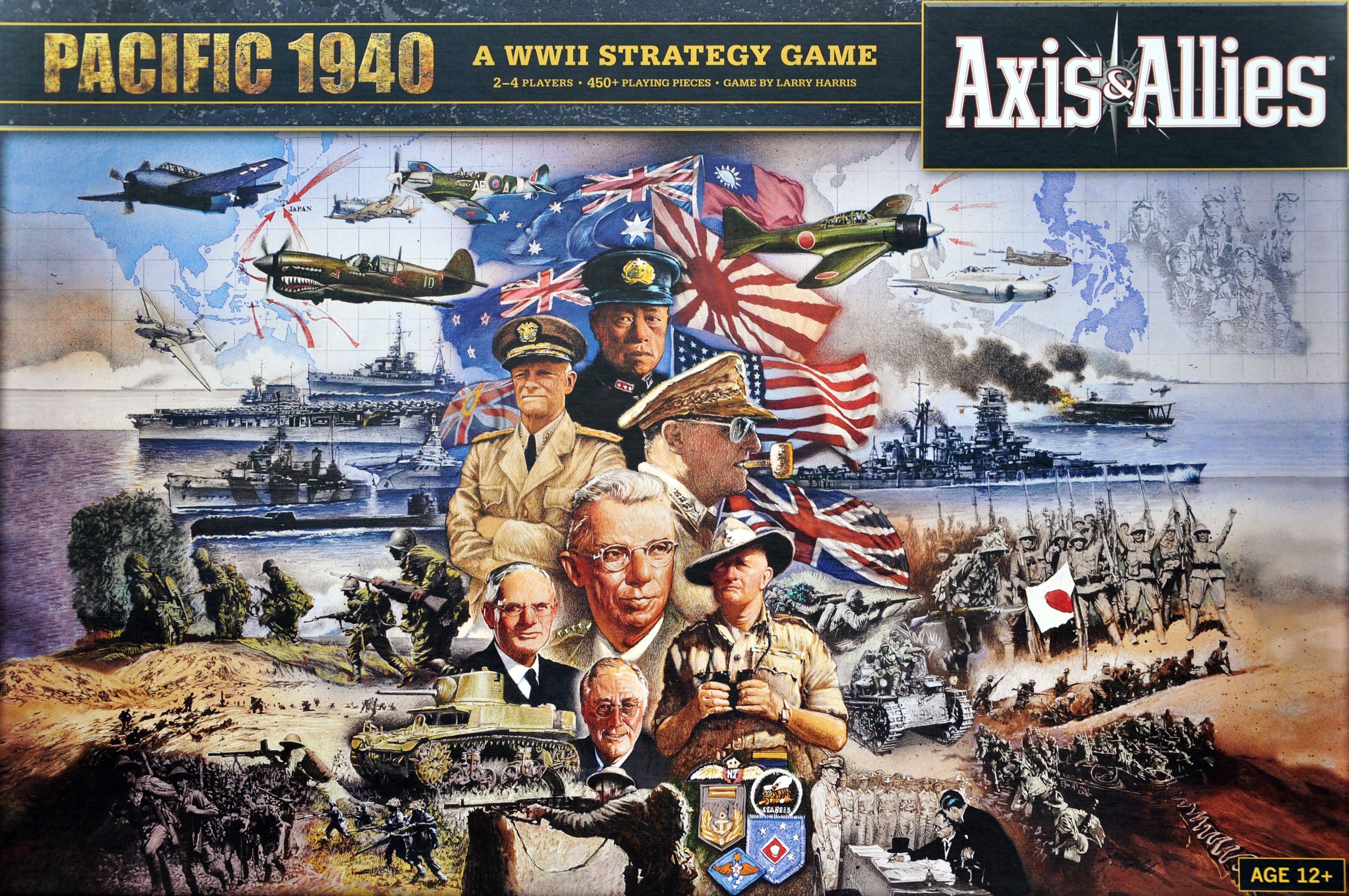 Portada de Axis & Allies Pacific 1940