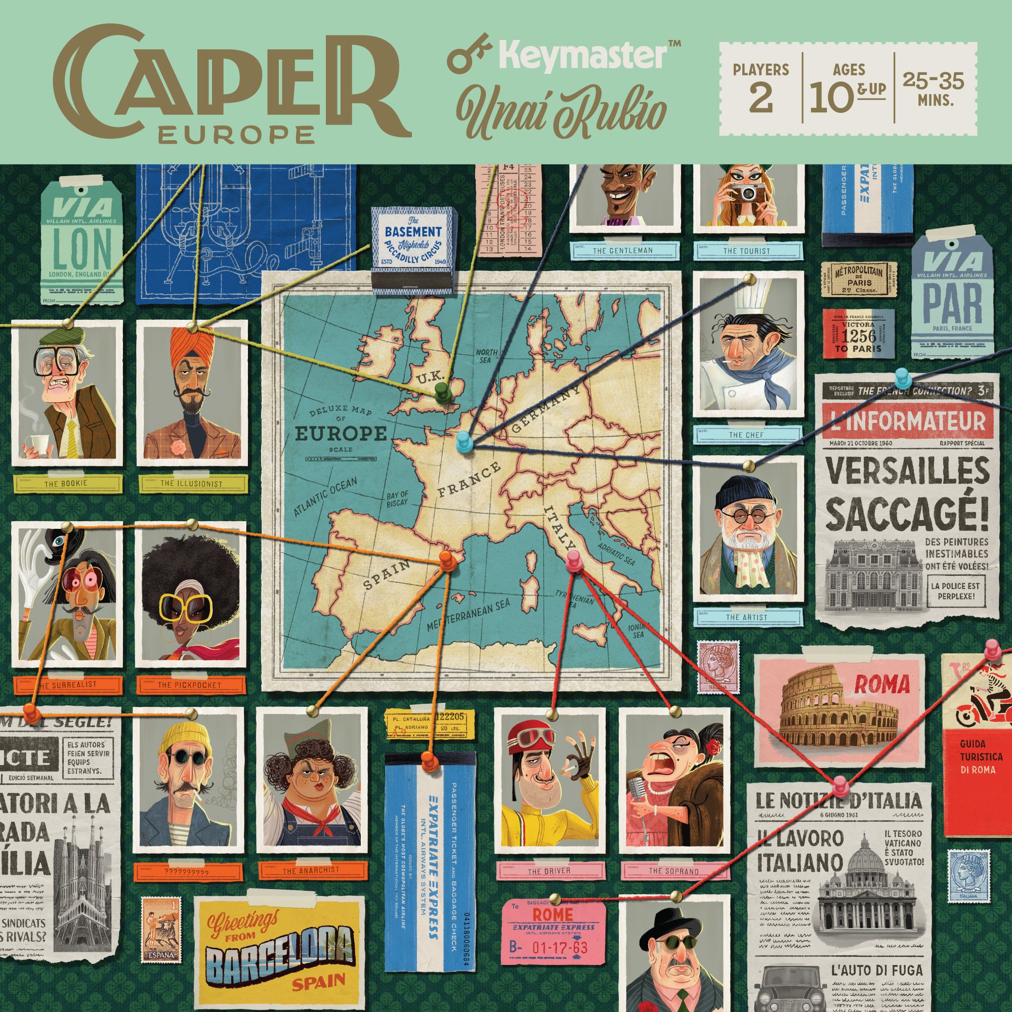 Portada de Caper: Europe