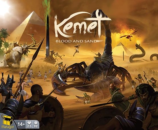 Portada de Kemet: Sangre y Arena