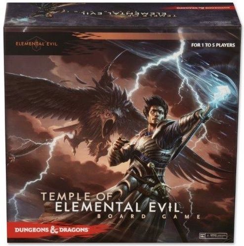 Portada de Dungeons & Dragons: Temple of Elemental Evil Board Game