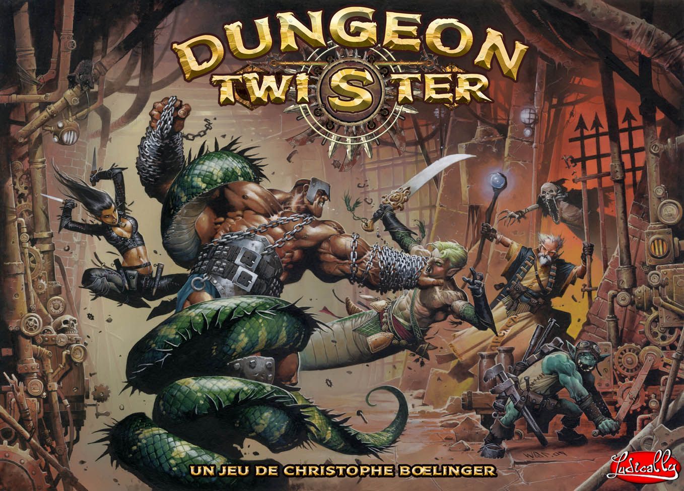 Portada de Dungeon Twister 2: Prison