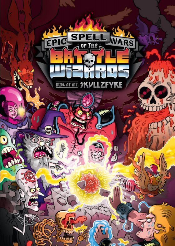 Portada de Epic Spell Wars of the Battle Wizards: Duel at Mt. Skullzfyre