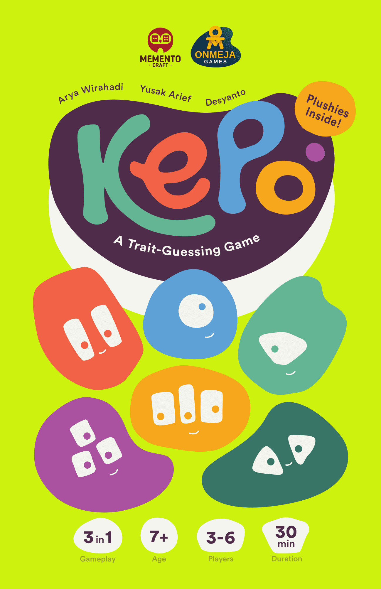 Portada de KEPO: A Trait-Guessing Game