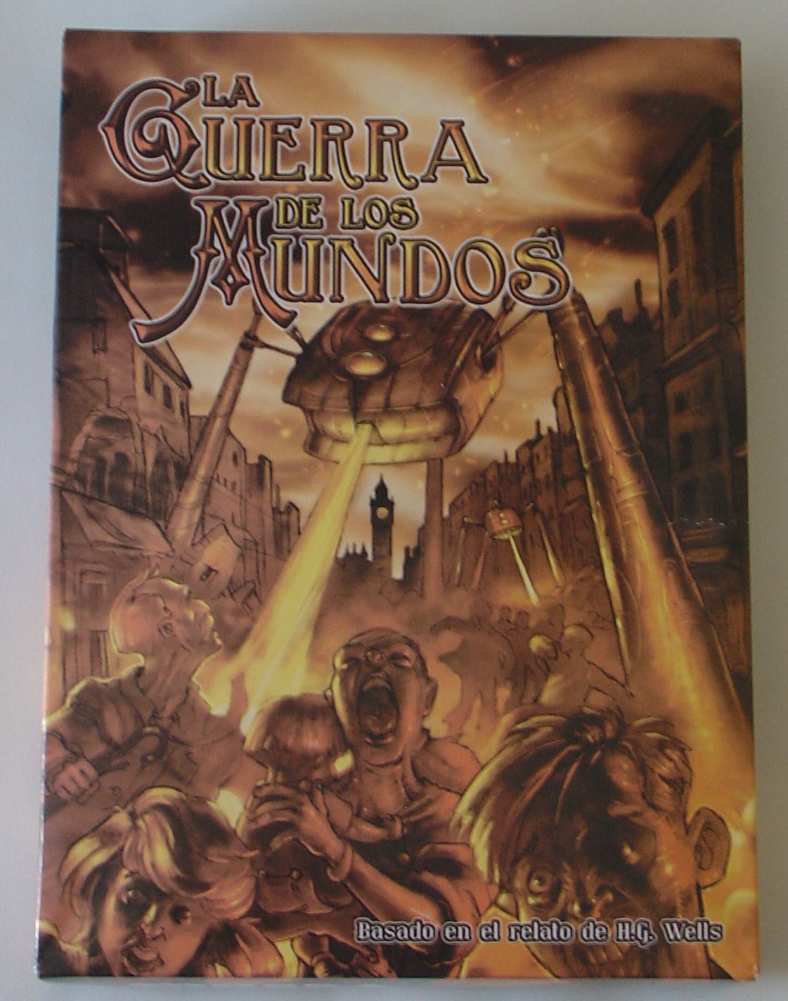 Portada de La Guerra de los Mundos