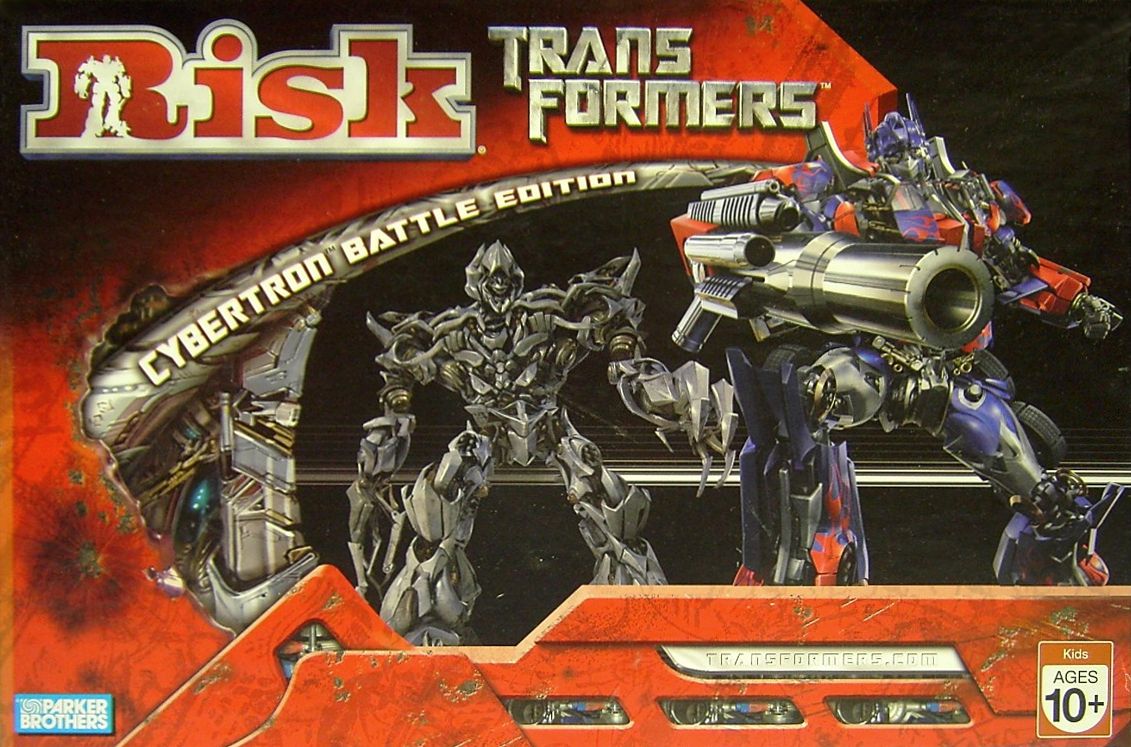 Portada de Risk: Transformers – Cybertron Battle Edition