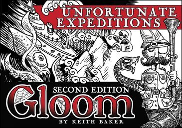 Portada de Gloom: Expediciones Desventuradas