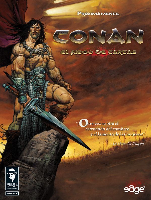 Portada de Conan: el juego de cartas