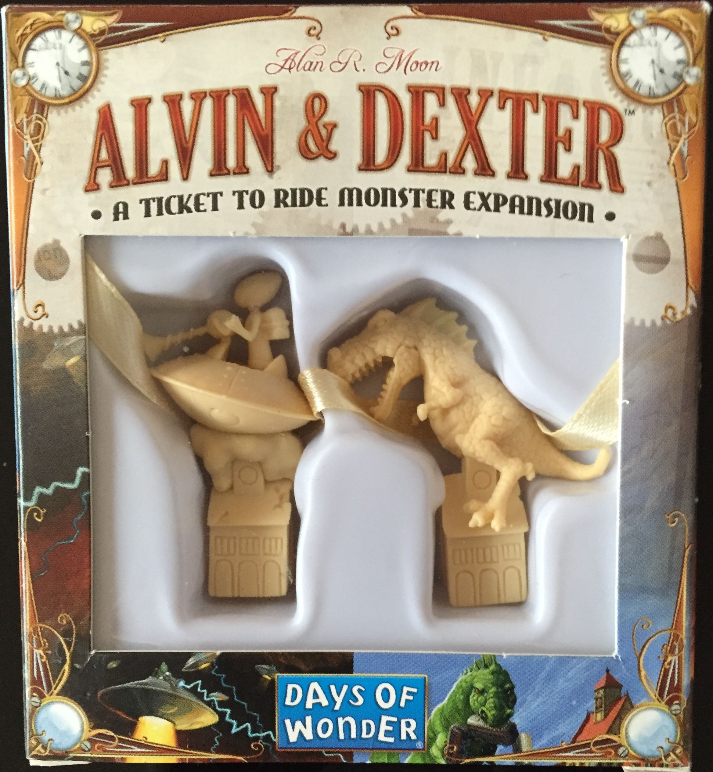 Portada de Aventureros al tren: Alvin & Dexter