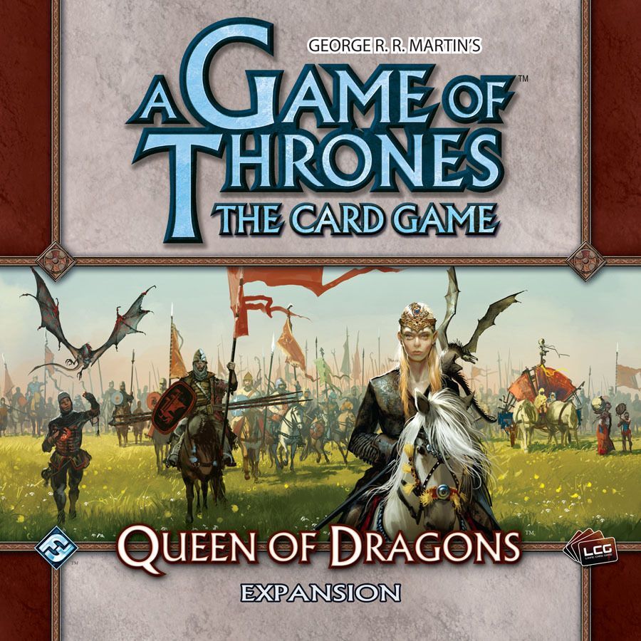 Portada de Juego de Tronos: El Juego de Cartas – Reina de Dragones