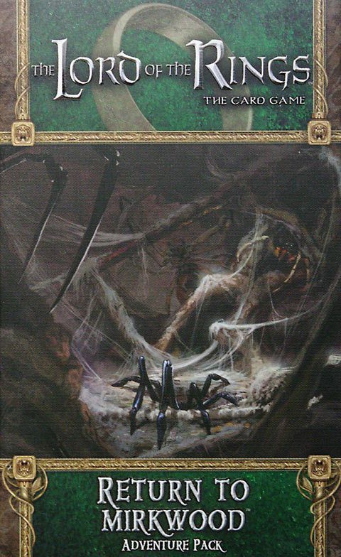 Portada de El Señor de los Anillos: El Juego de Cartas – Regreso al Bosque Negro