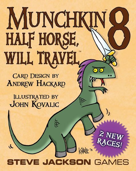 Portada de Munchkin 8: Centauros de la Mazmorra