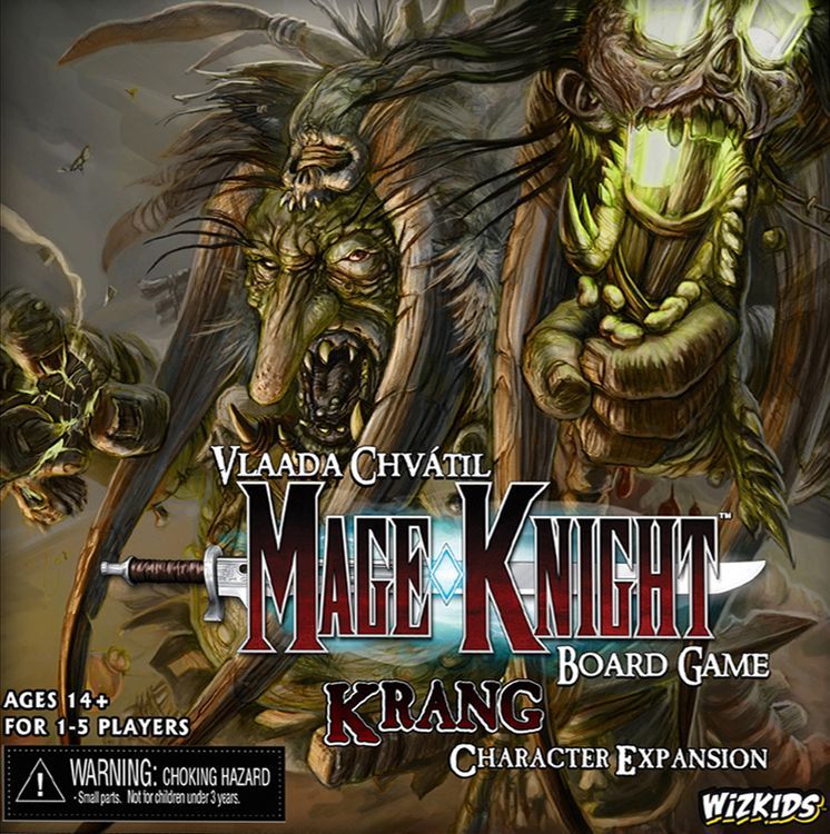 Portada de Mage Knight Board Game: Krang Character Expansion