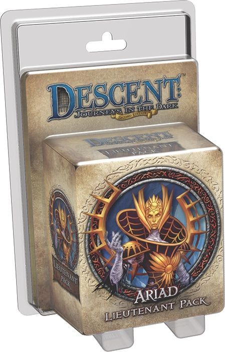 Portada de Descent: Viaje a las Tinieblas (Segunda Edición) – Lugarteniente Ariad