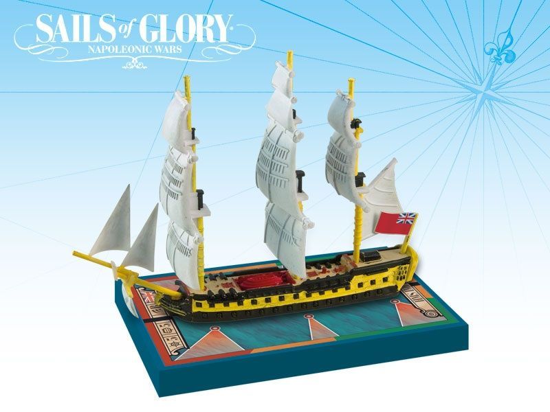 Portada de Sails of Glory Ship Pack: HMS Impetueux 1796 / HMS Spartiate 1798