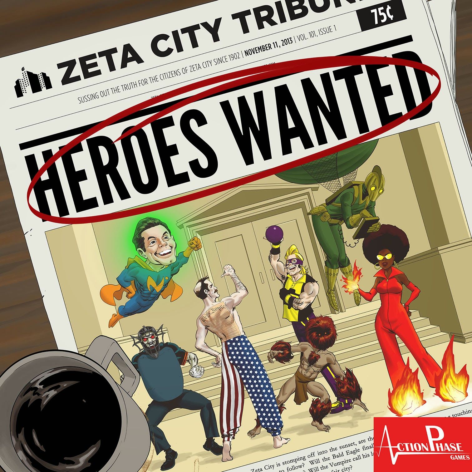 Portada de Heroes Wanted