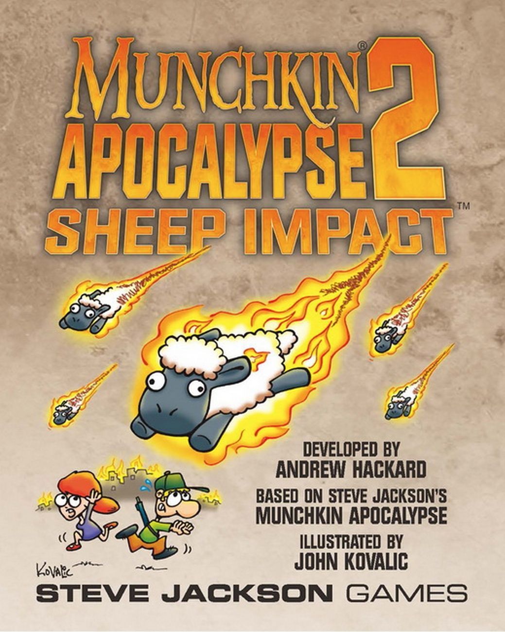 Portada de Munchkin Apocalypse 2: Sheep Impact