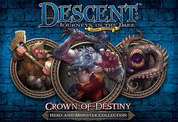 Portada de Descent: Viaje a las Tinieblas (Segunda Edición) – La Corona del Destino