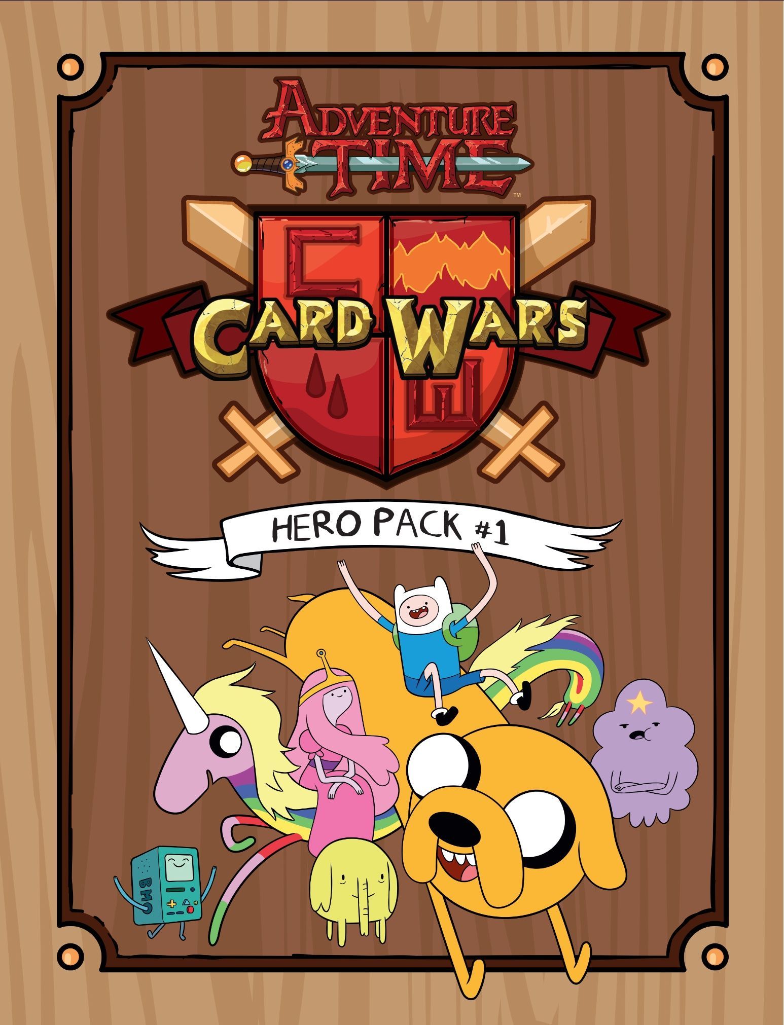 Portada de Hora de Aventuras Card Wars: Pack de Héroes