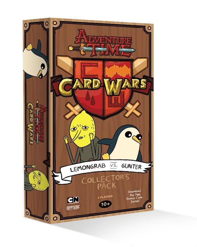 Portada de Hora de Aventuras Card Wars: Limoncio contra Gunter