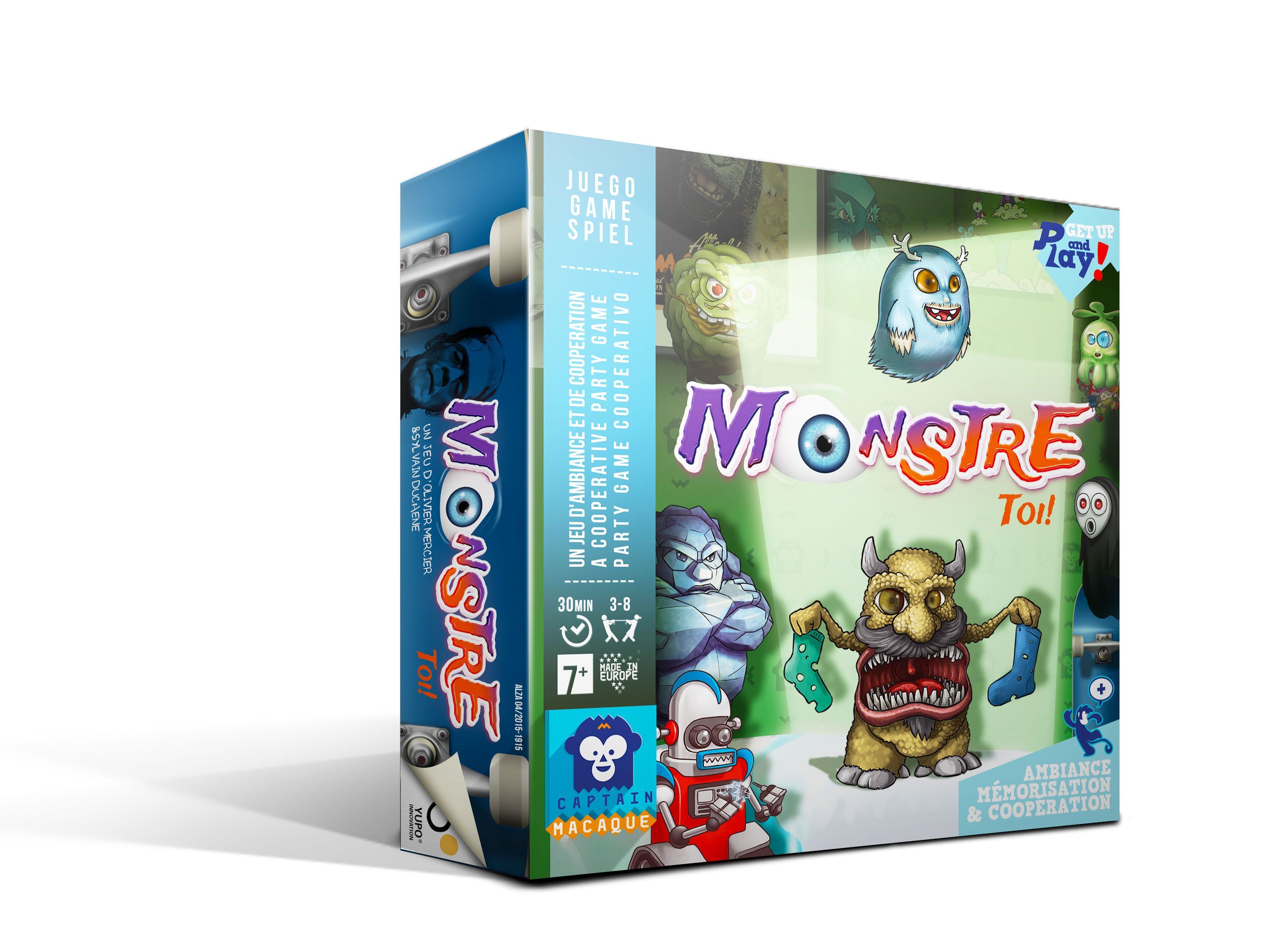 Portada de Monstre toi!