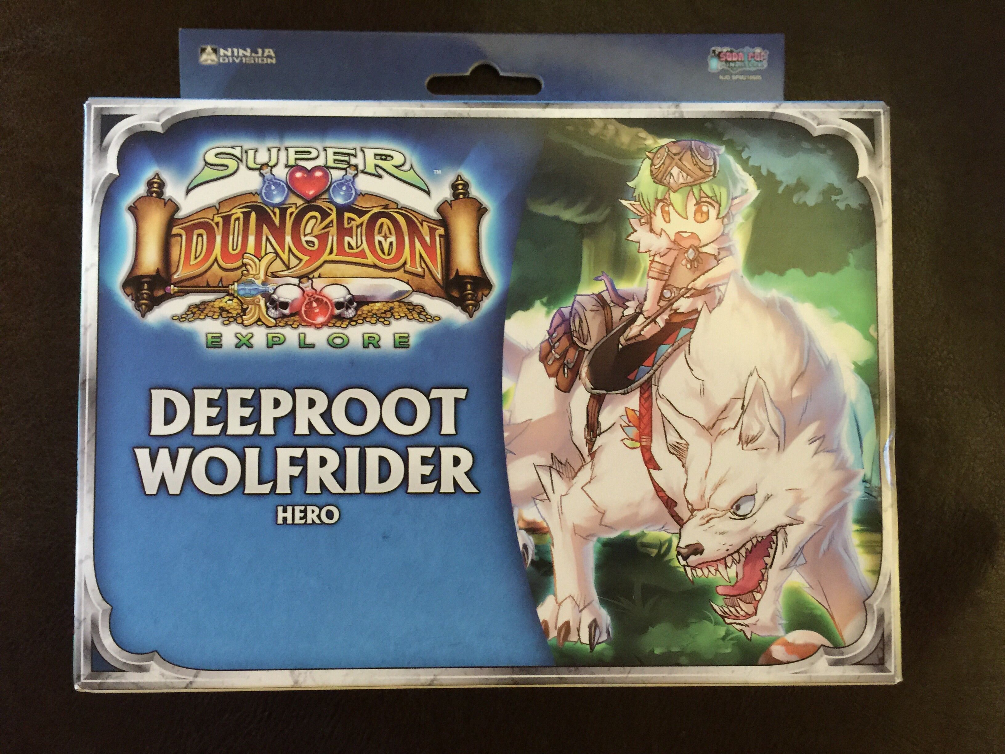 Portada de Super Dungeon Explore: Jinete de Lobo Raízprofunda