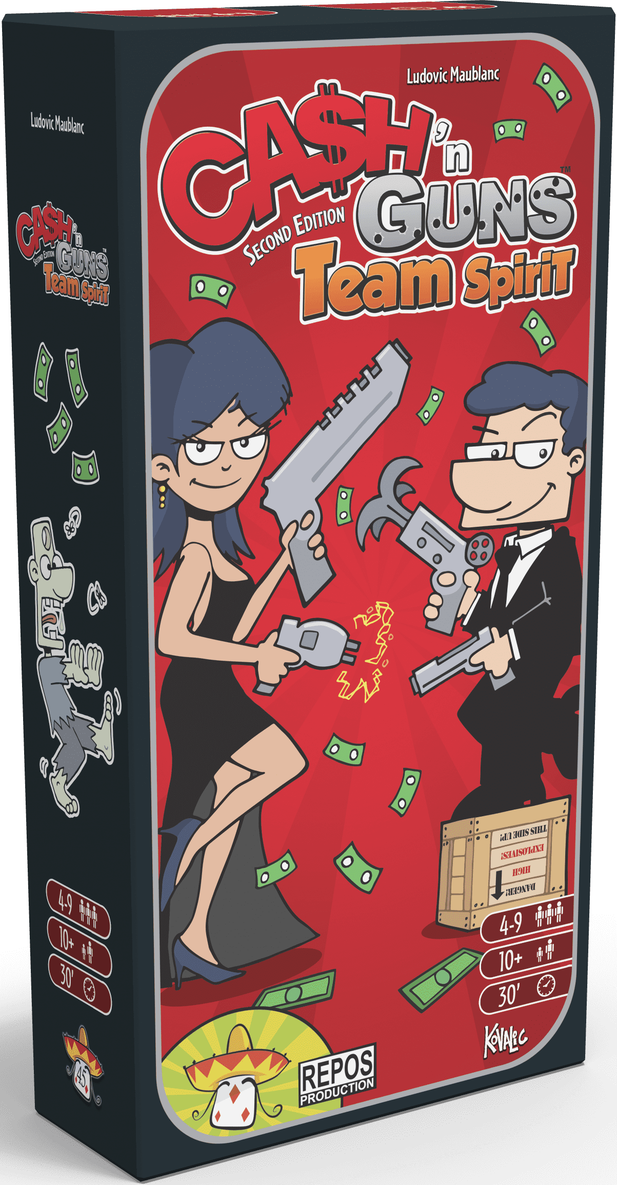 Portada de Ca$h 'n Guns (Segunda Edición): Team Spirit