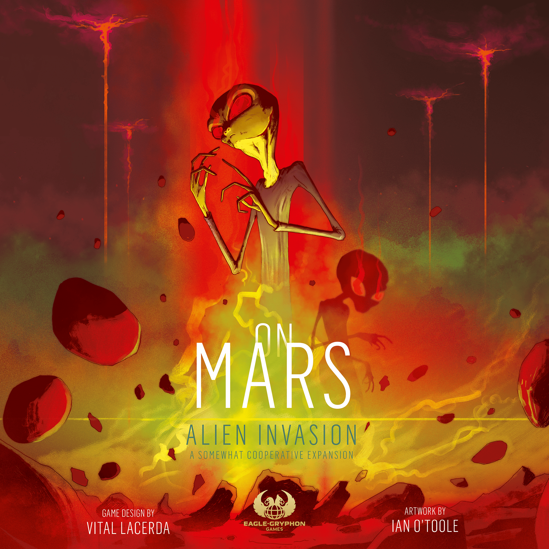 Portada de On Mars: Invasión Alien