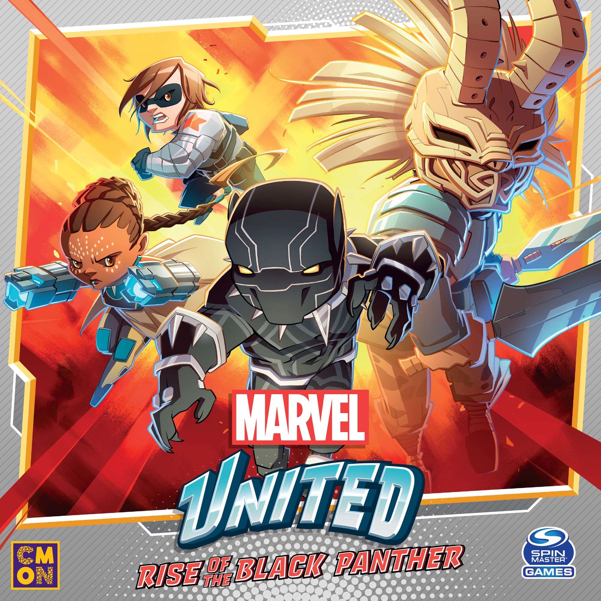 Portada de Marvel United: El ascenso de Black Panther