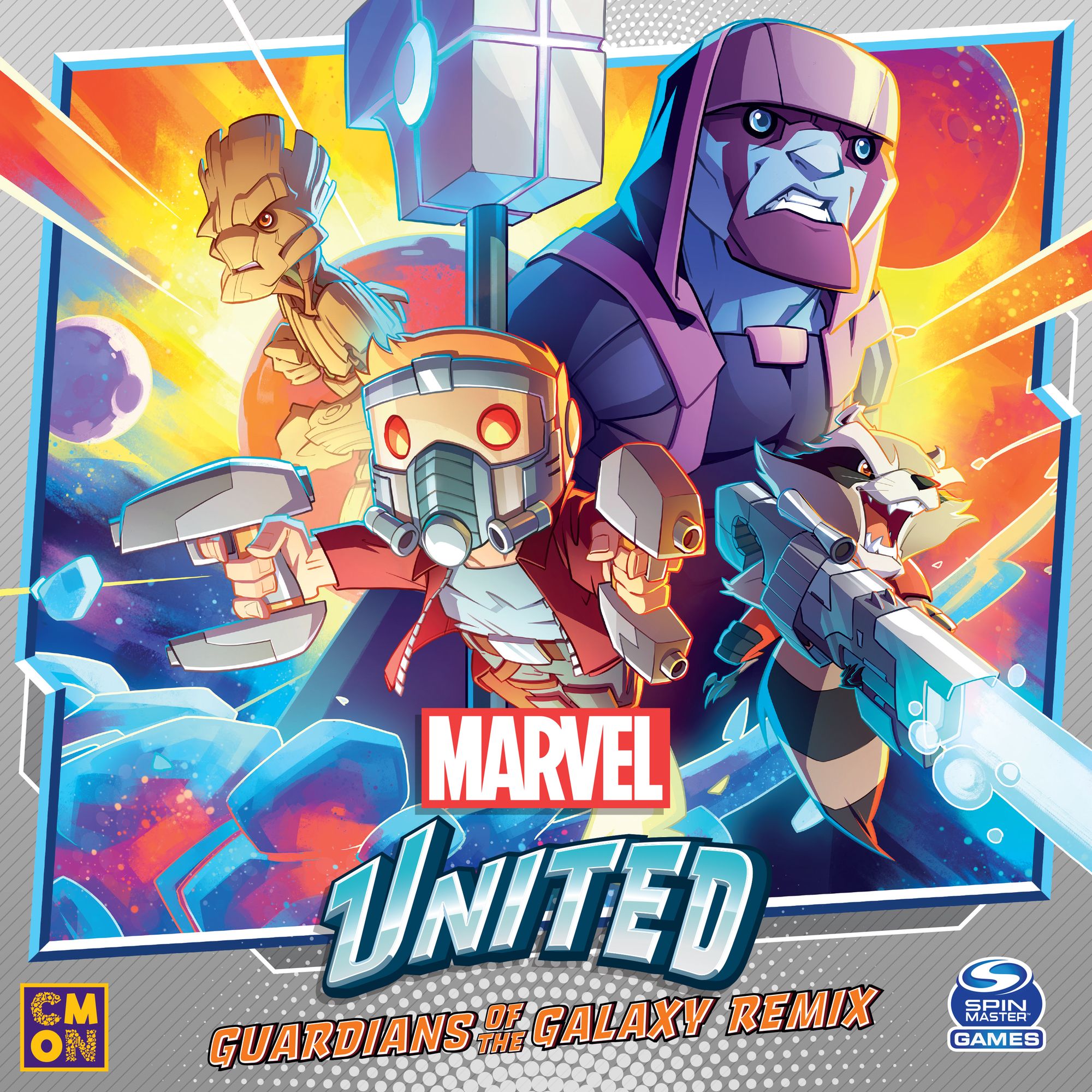 Portada de Marvel United: Guardians of the Galaxy Remix