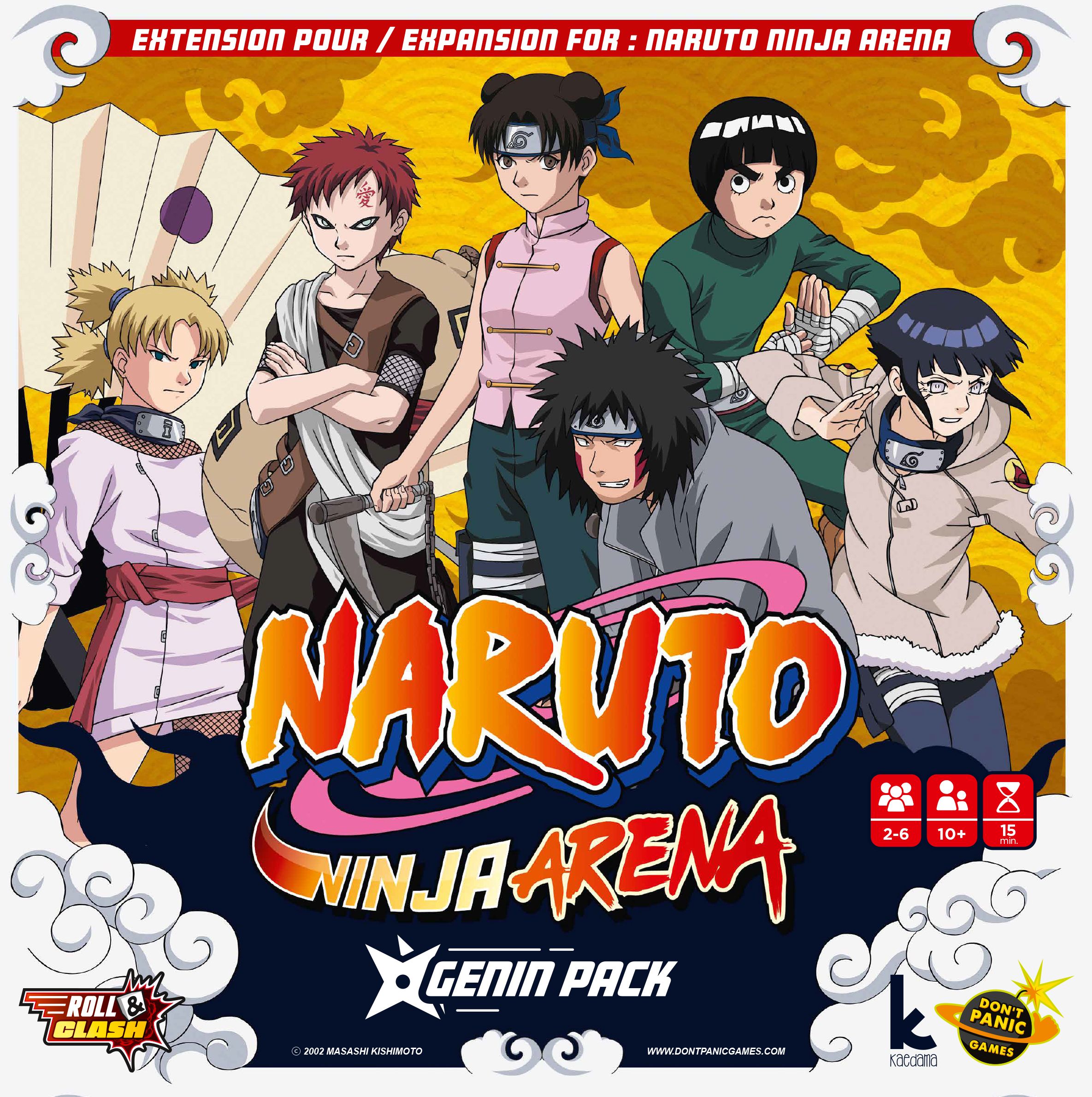 Portada de Naruto: Ninja Arena – Pack Grado Inferior