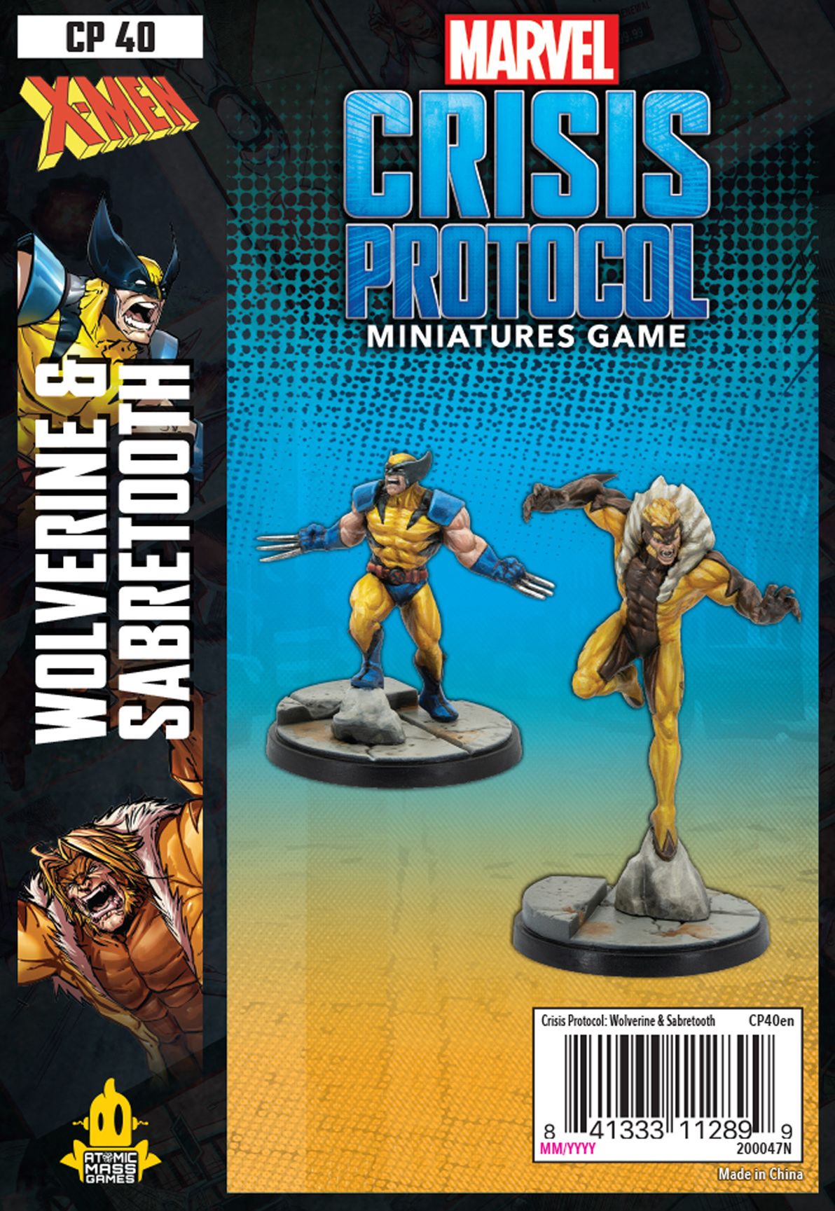 Portada de Marvel: Crisis Protocol – Wolverine & Sabretooth