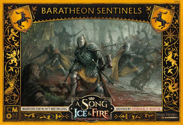 Portada de A Song of Ice & Fire: Tabletop Miniatures Game – Baratheon Sentinels