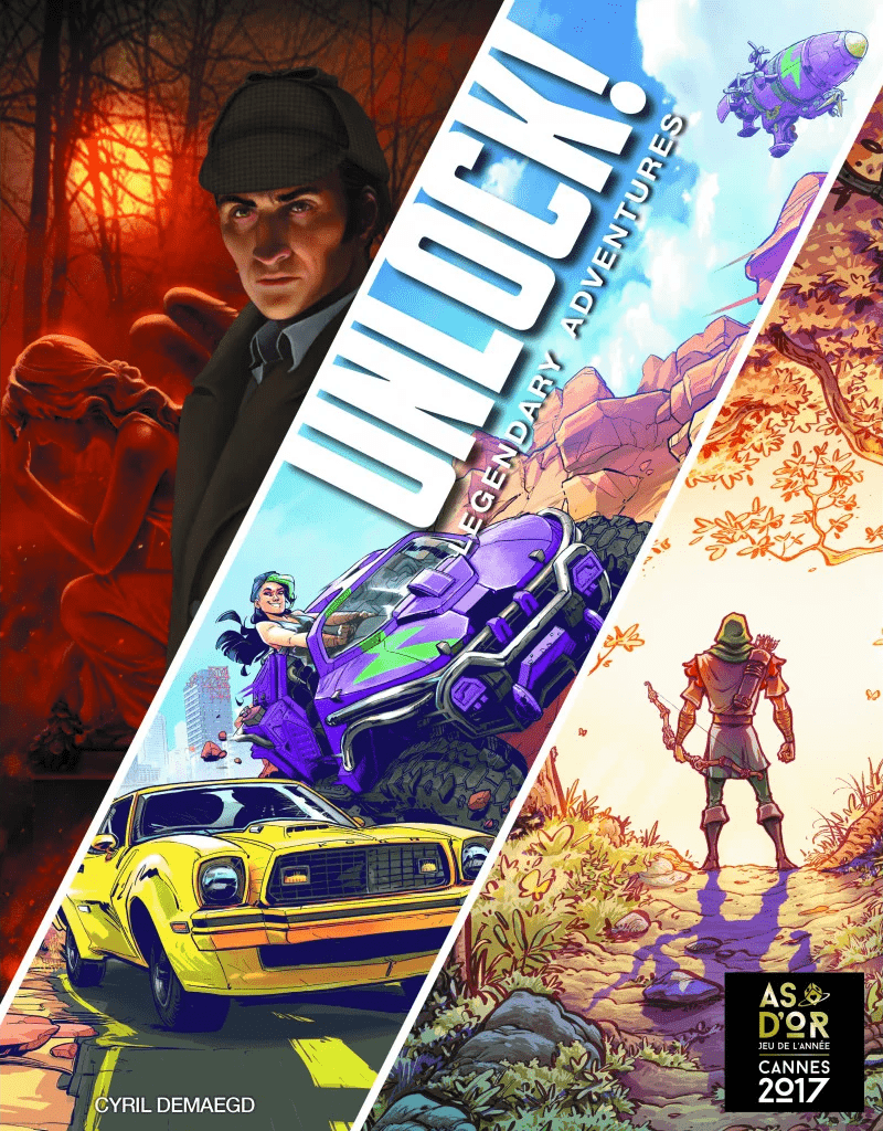 Portada de Unlock!: Legendary Adventures