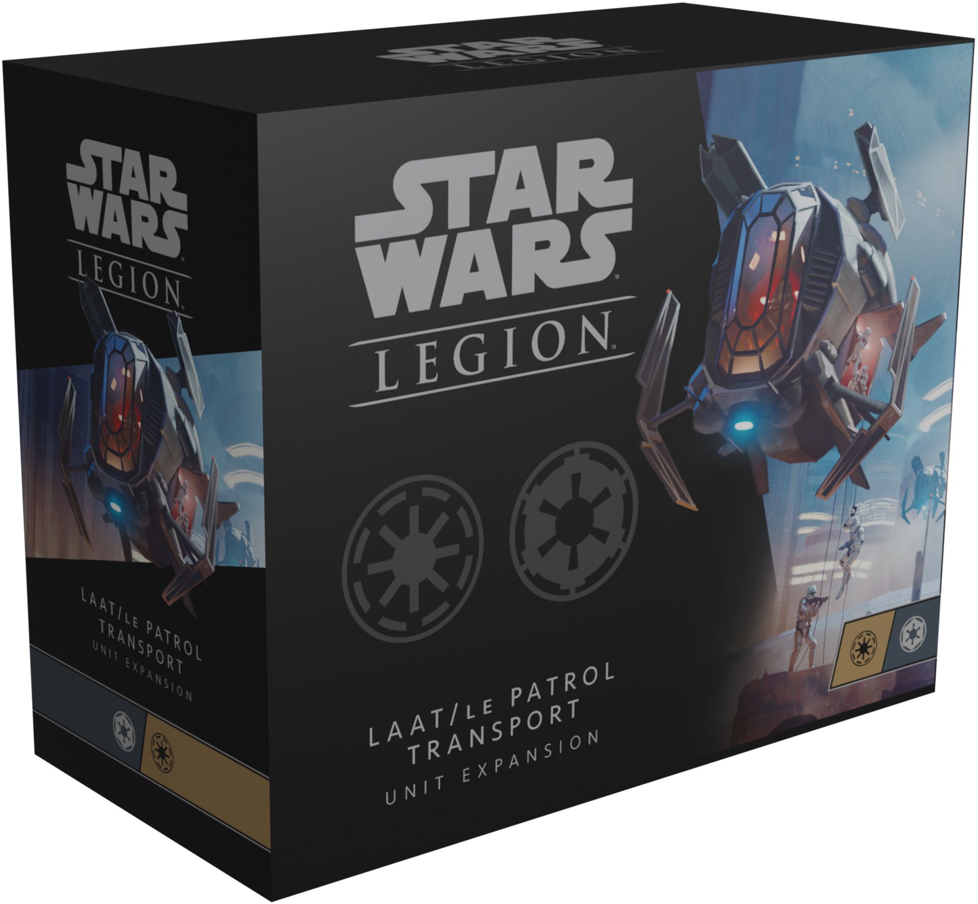Portada de Star Wars: Legion – LAAT/le Patrol Transport Unit Expansion
