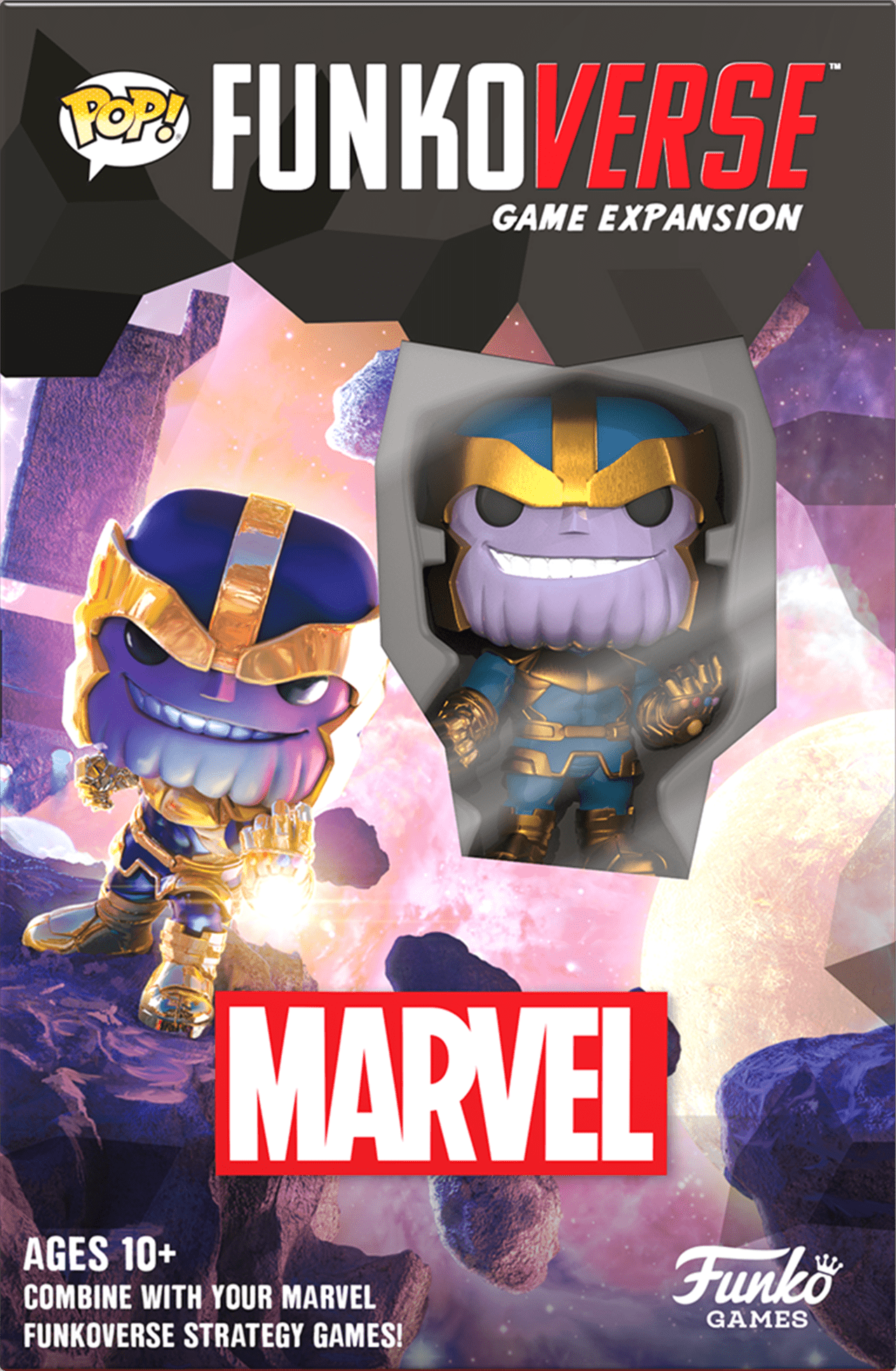 Portada de Funkoverse Juego de Estrategia: Marvel 101