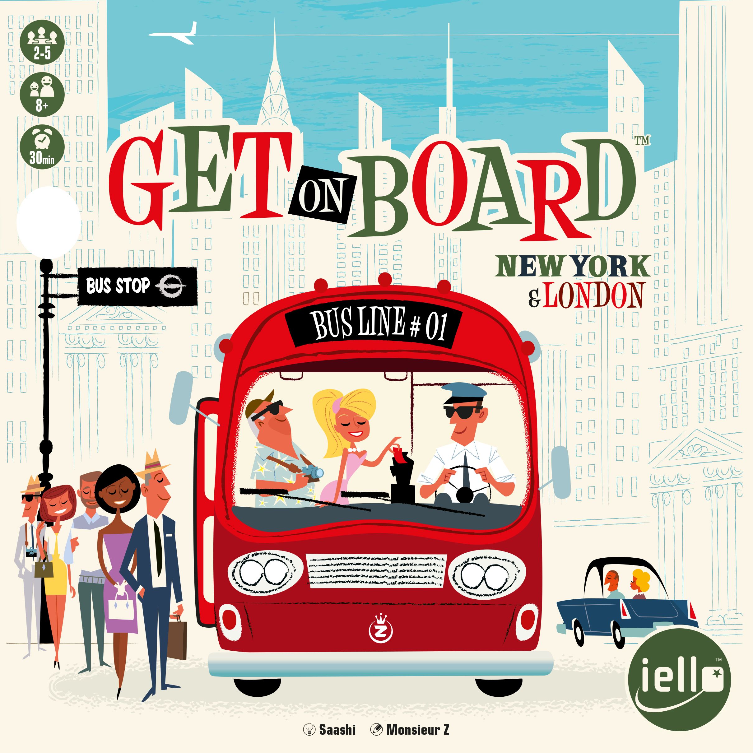 Portada de Get on Board: New York & London