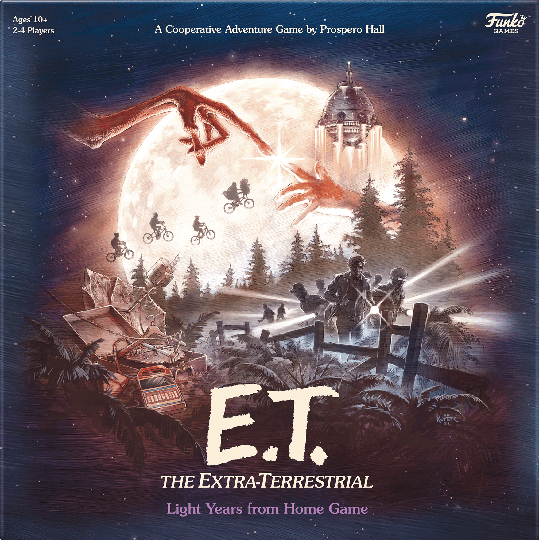 Portada de E.T. The Extra-Terrestrial: Light Years From Home Game
