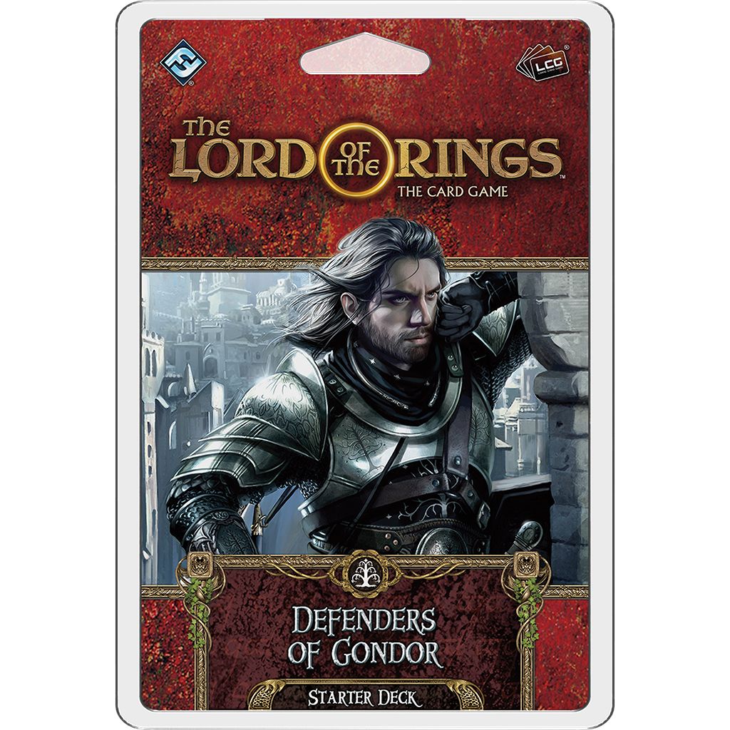 Portada de El Señor de los Anillos: El juego de cartas – Edición revisada: Defensores de Gondor