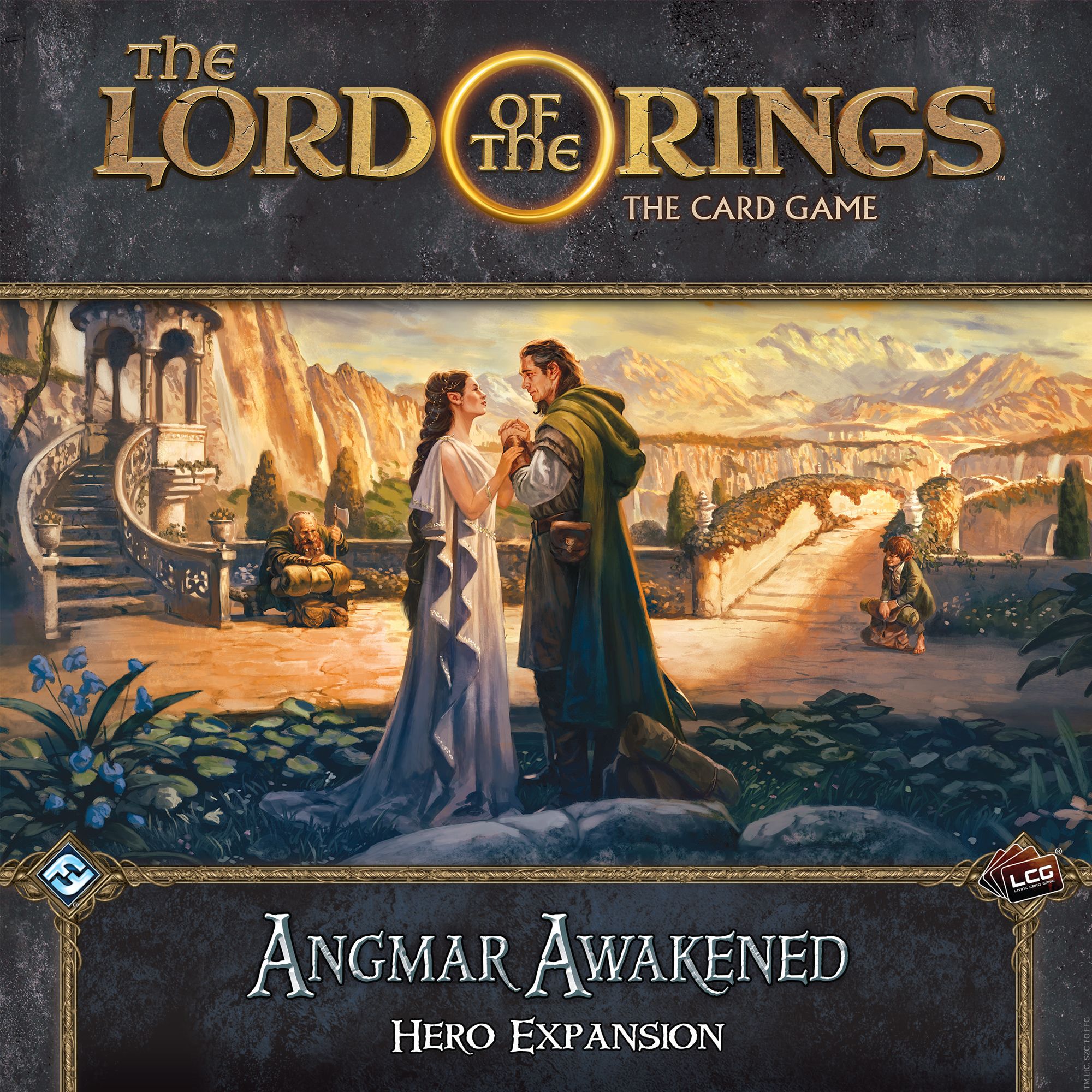 Portada de El Señor de los Anillos: El Juego de Cartas – Angmar Despertado: Expansión de Héroes