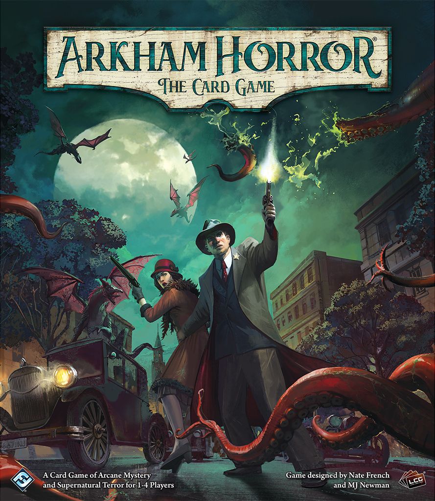 Portada de Arkham Horror: El Juego de Cartas (Edición Revisada)