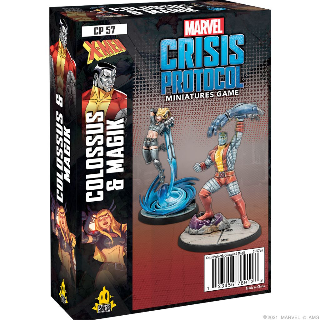 Portada de Marvel: Crisis Protocol – Colossus & Magik