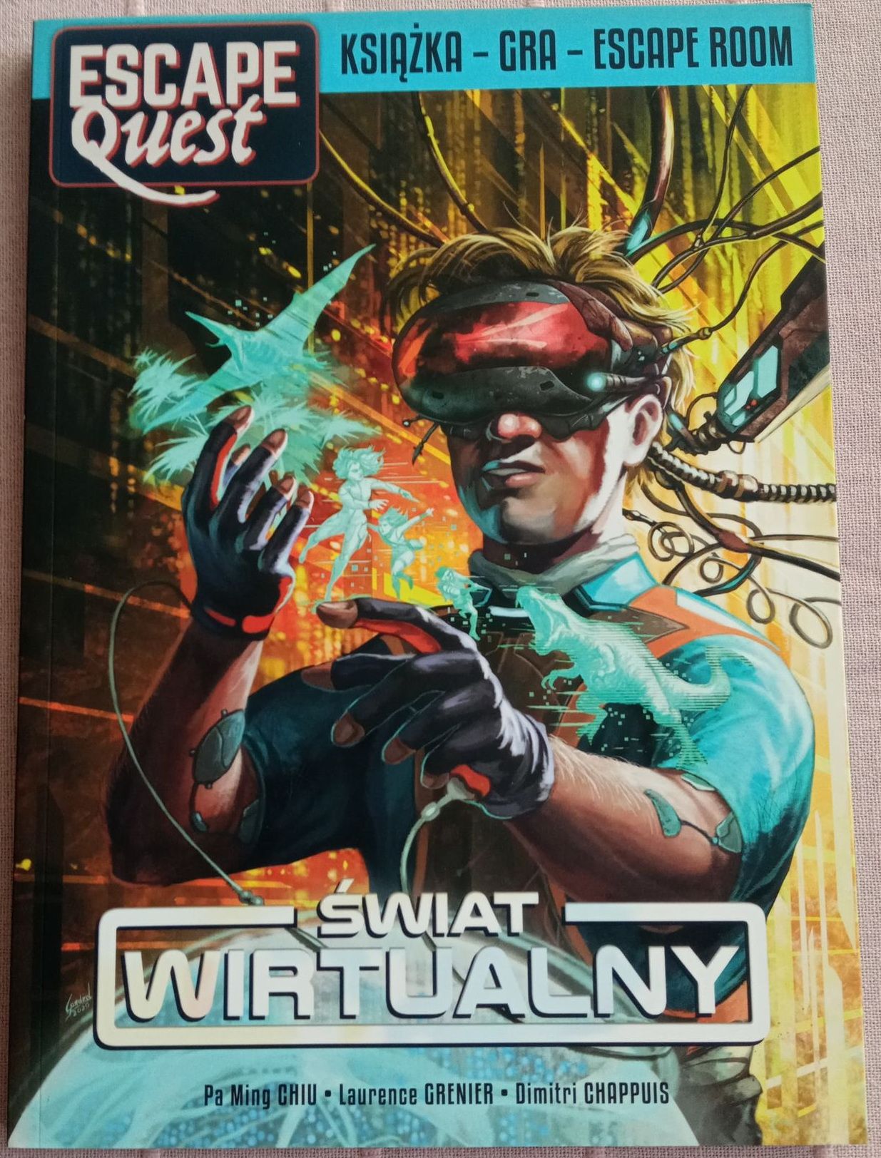 Portada de Escape Quest: Más allá de lo virtual