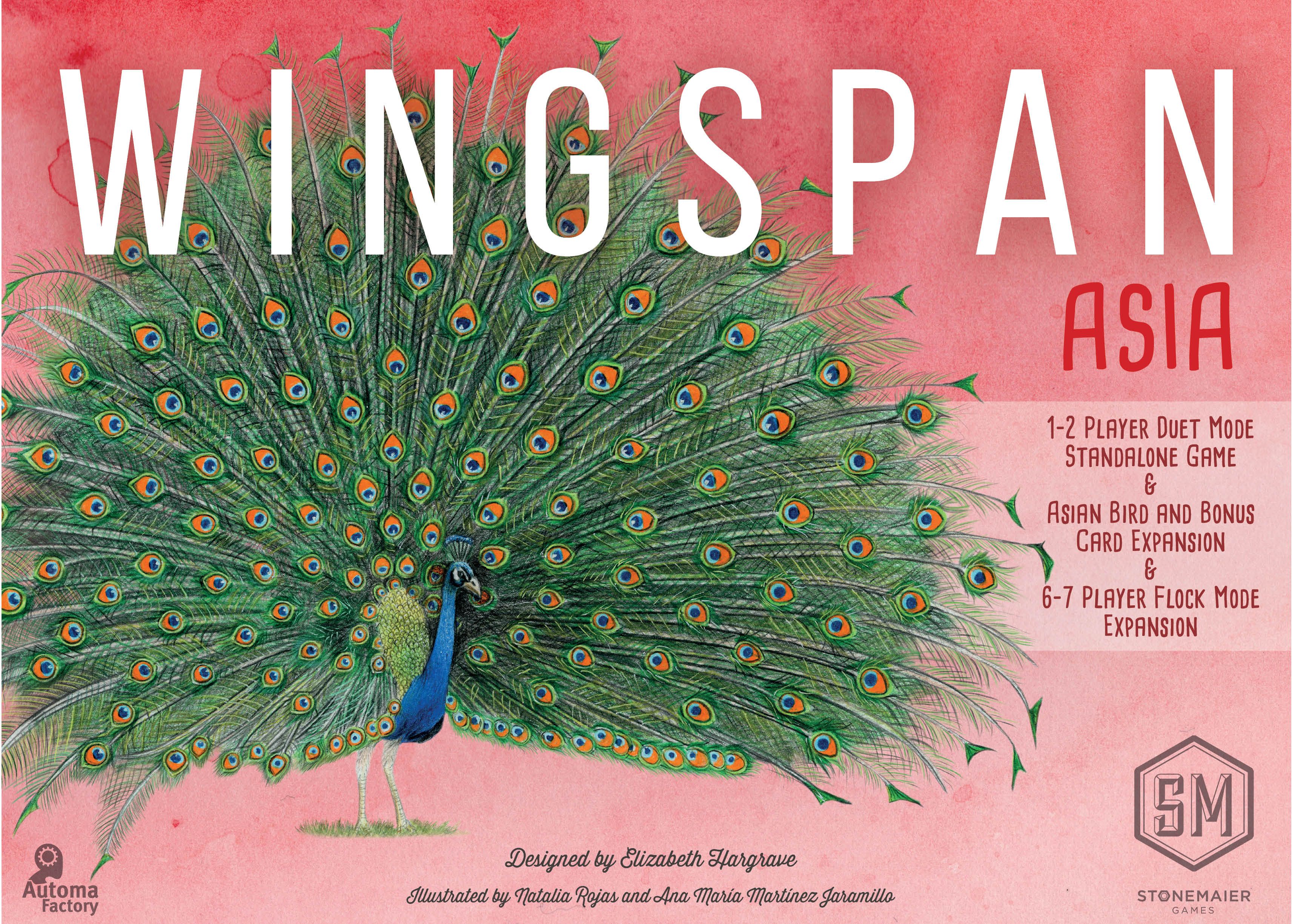 Portada de Wingspan Asia