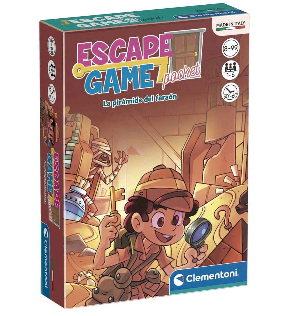 Portada de Escape Game Pocket: La Pirámide del Faraón