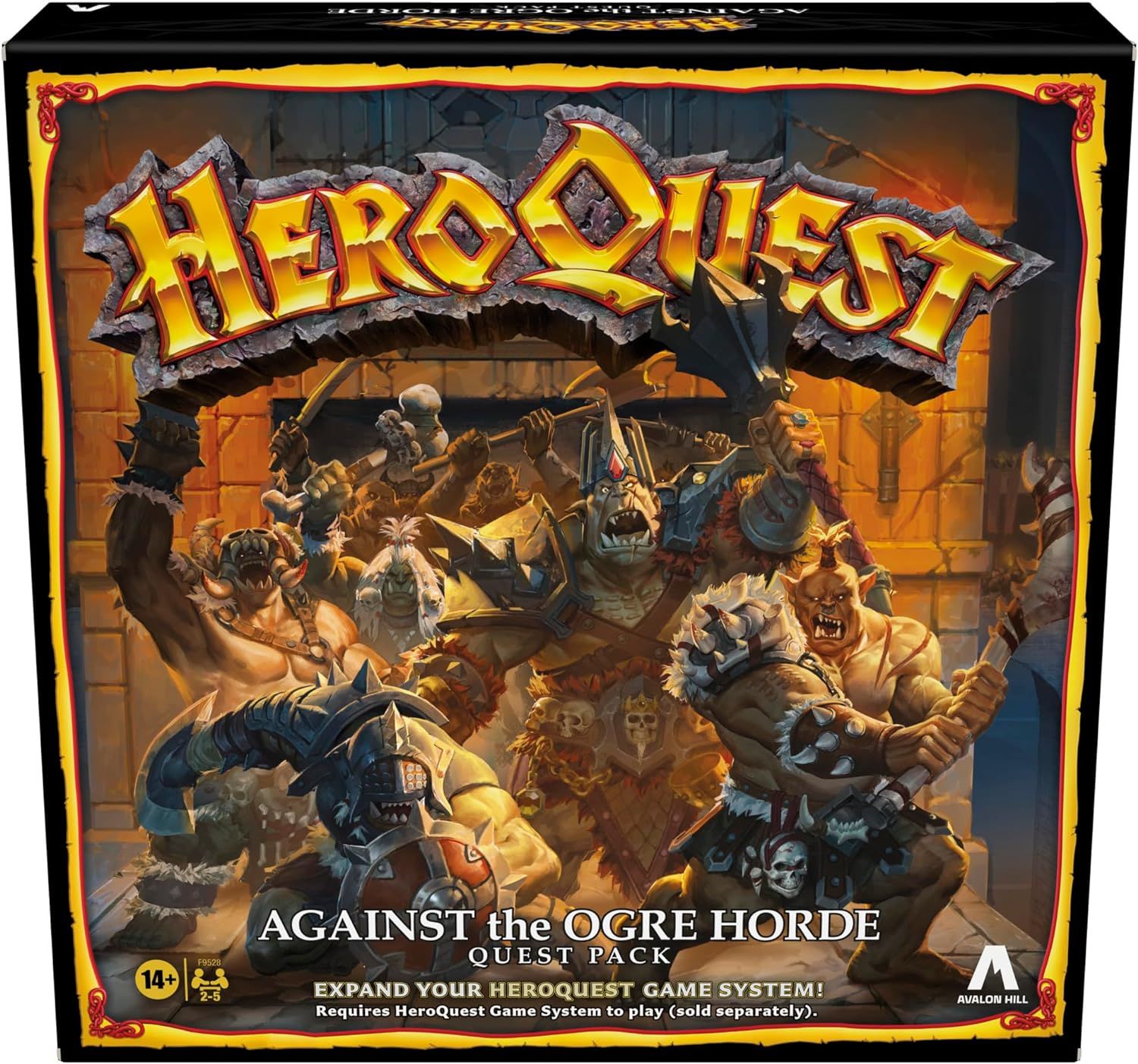 Portada de HeroQuest: La Horda del Ogro